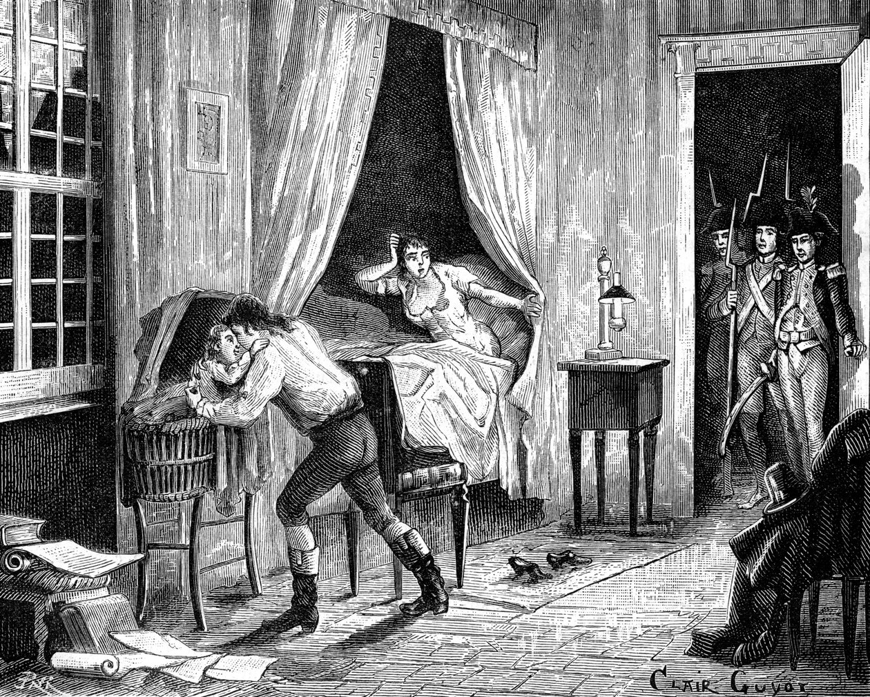 اعتقال كاميل ديسمولينز ، 31 مارس 1794 1882-1884 بواسطة غير معروف
