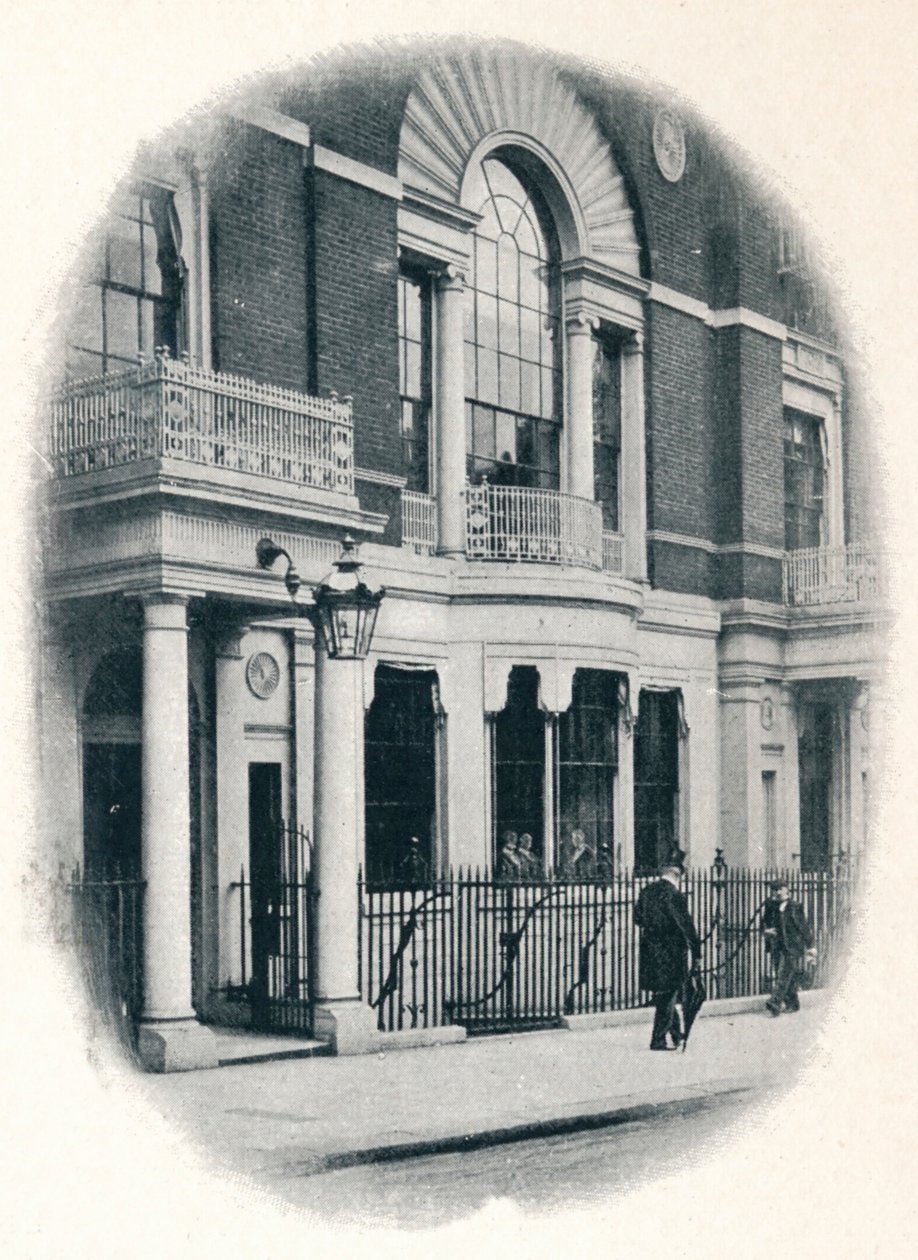 نافذة الخليج ، Boodles Club ، London ، c1900 1901 بواسطة غير معروف
