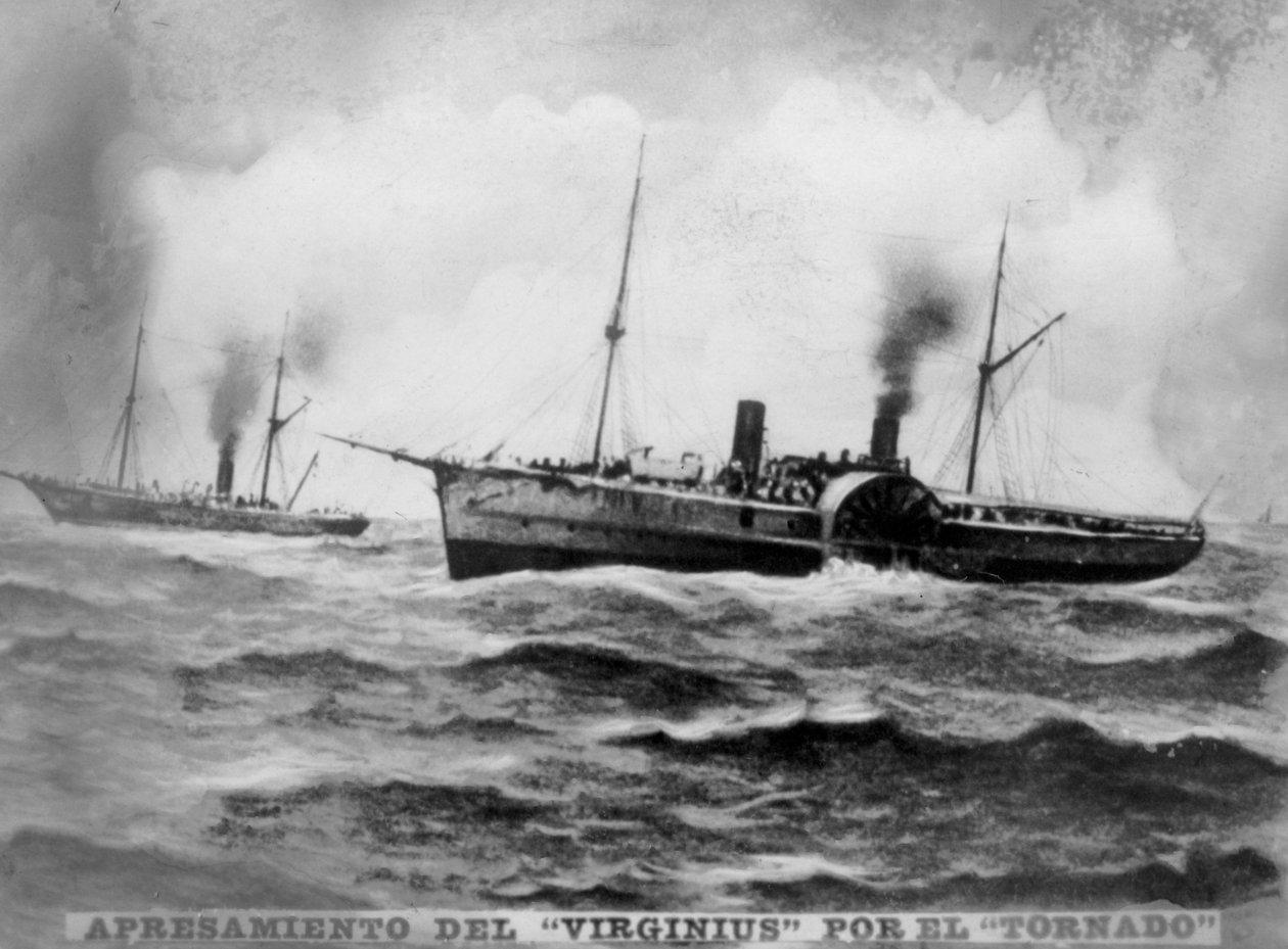 القبض على فيرجينيوس ، 1873 ، 1920 بواسطة غير معروف
