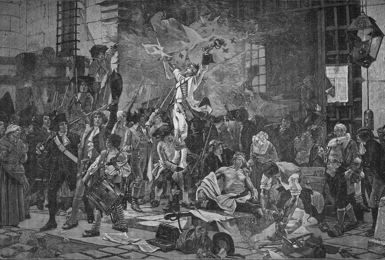 غزاة الباستيل 1789 1905. بواسطة غير معروف