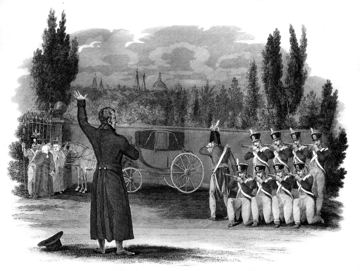 إعدام المارشال ني ، فرنسا ، 1816 بواسطة غير معروف