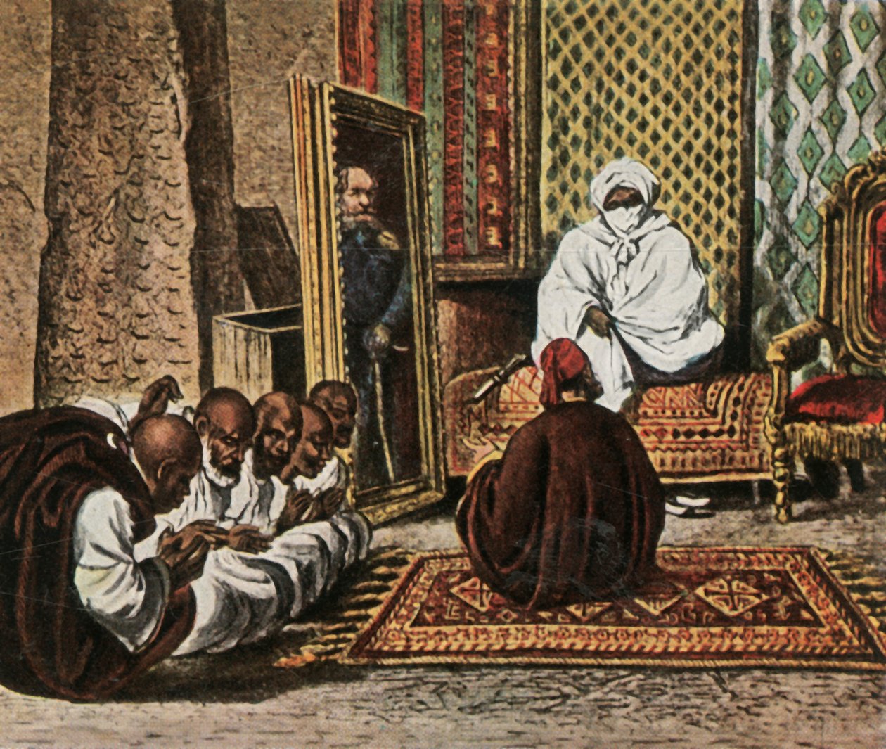 المستكشف Nachtigal مع الشيخ عمر من بورنو ، 5 يونيو 1870 ، 1936. بواسطة غير معروف