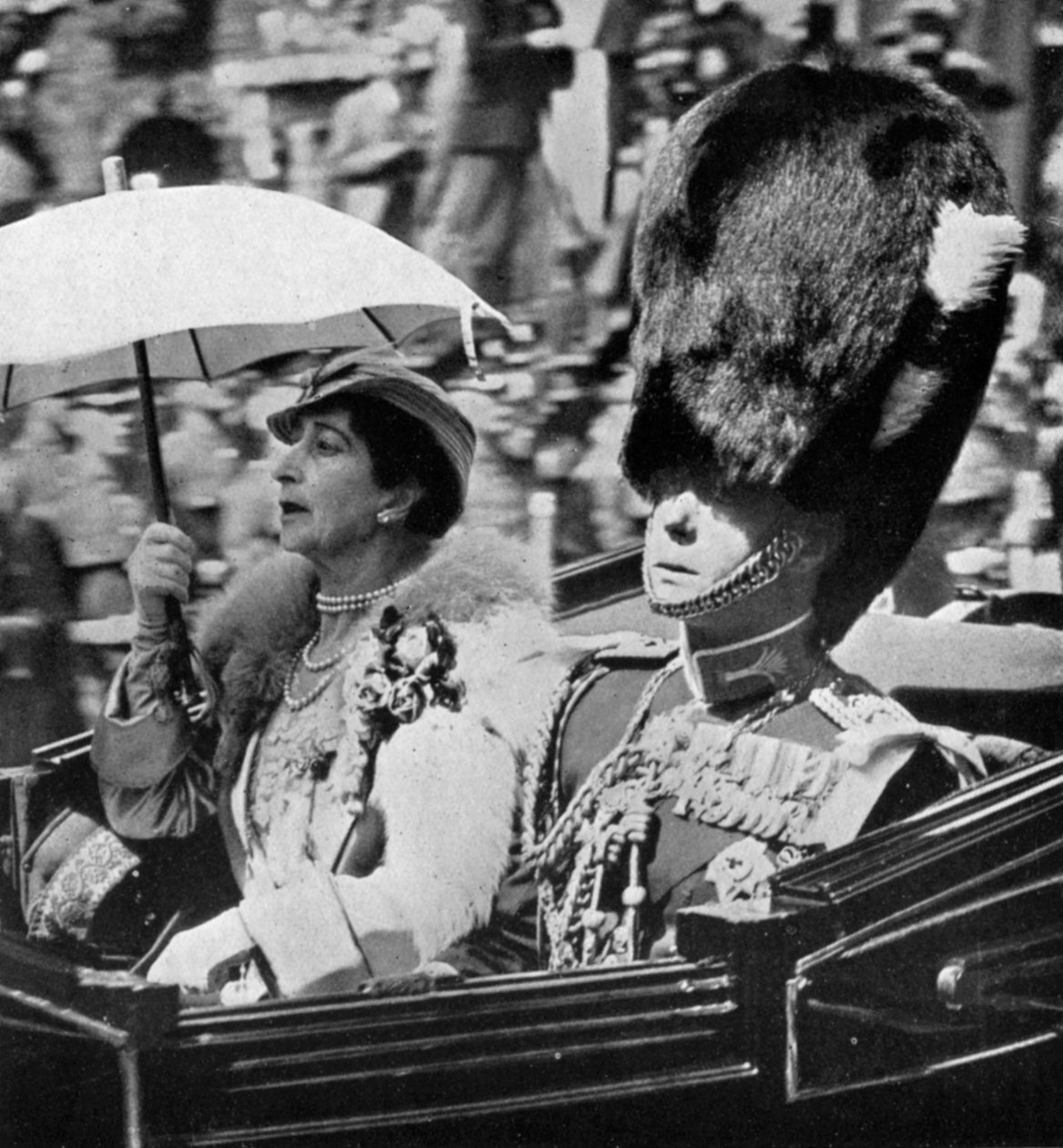 المستقبل الملك إدوارد السابع 1894-1972 والملكة النرويجية مود 1869-1938 ، 1935 بواسطة غير معروف