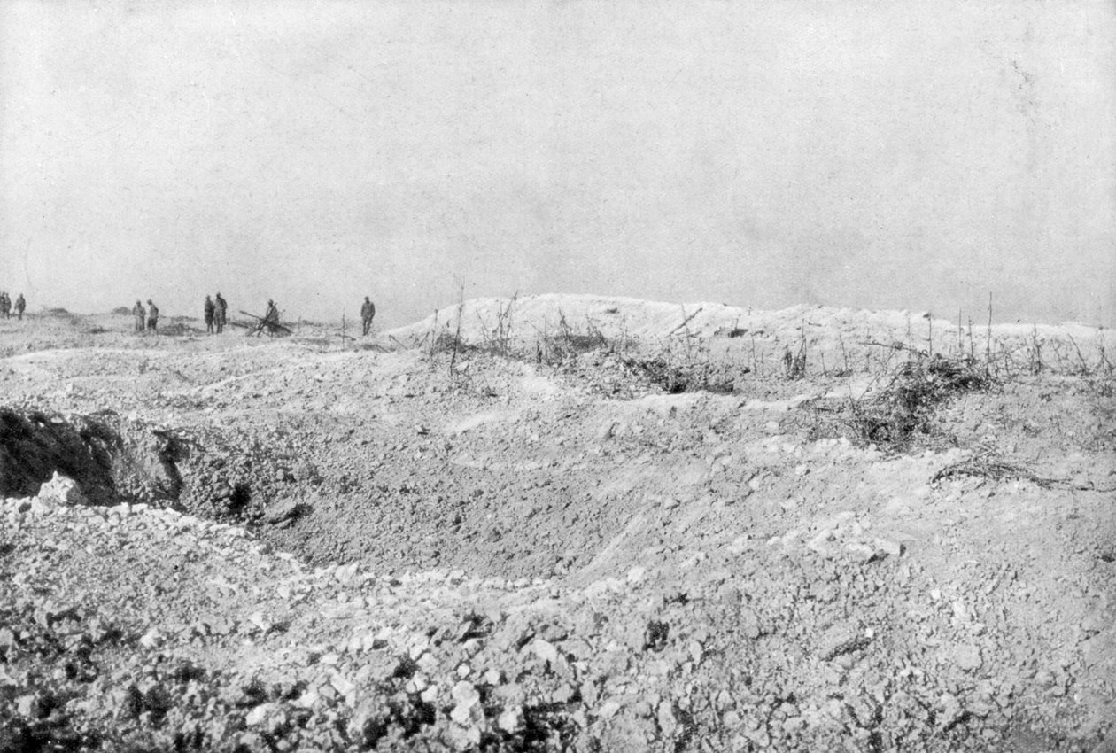 منظر مورت أوم ، فردان ، فرنسا ، الحرب العالمية الأولى ، 1917 بواسطة غير معروف