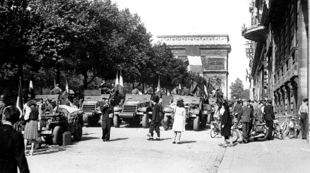 تحرير باريس ، أغسطس 1944 بواسطة غير معروف