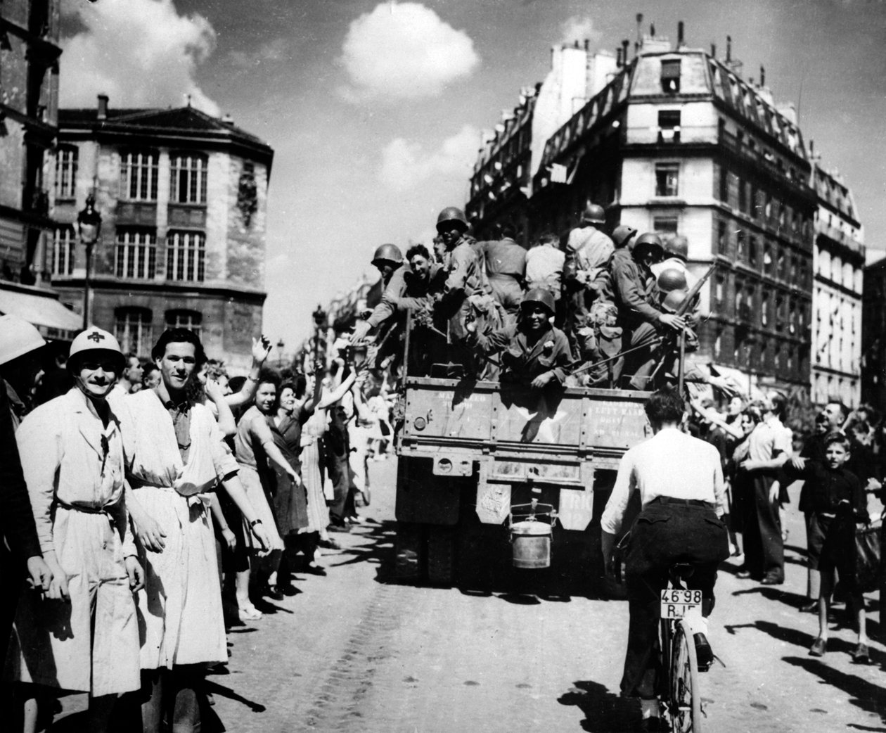 تحرير باريس ، أغسطس 1944 بواسطة غير معروف
