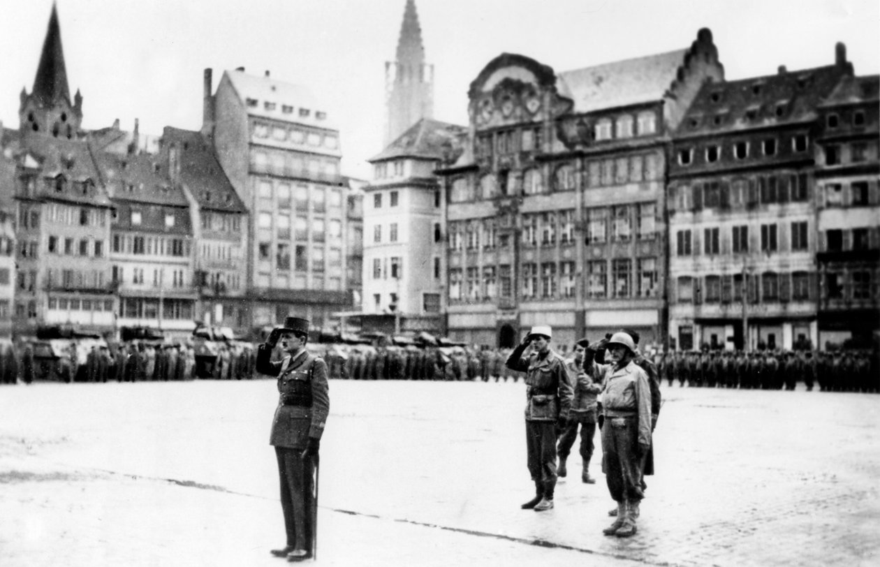 تحرير ستراسبورغ ، فرنسا ، نوفمبر 1944 بواسطة غير معروف