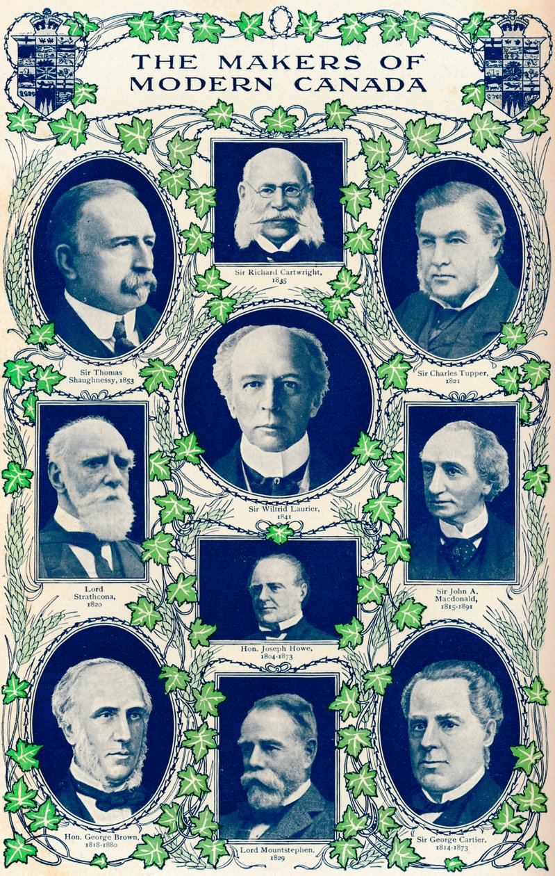 صناع كندا الحديثة ، 1909 بواسطة غير معروف