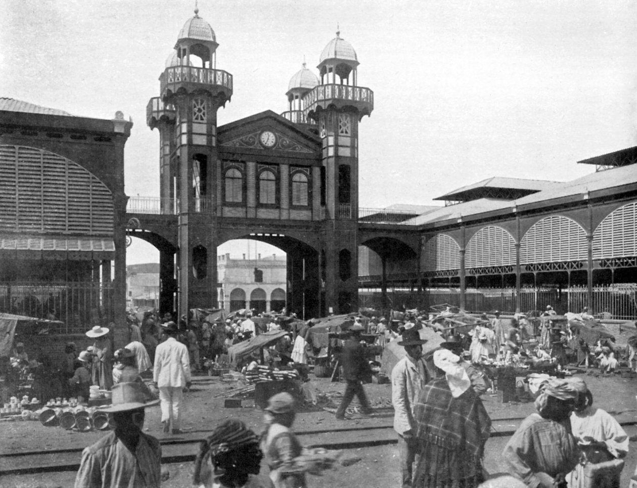 السوق ، بورت أو برنس ، هايتي ، 1926 بواسطة غير معروف