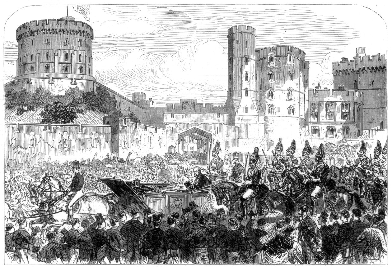 زواج الأميرة هيلينا ، قلعة وندسور ، 1866 بواسطة غير معروف