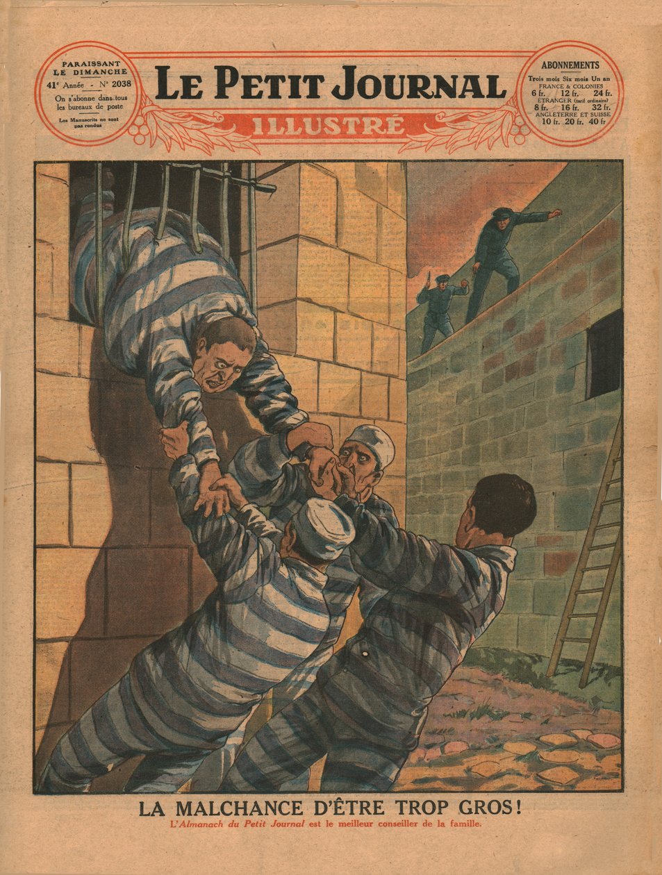 مصيبة السمنة المفرطة ، 1931. بواسطة غير معروف