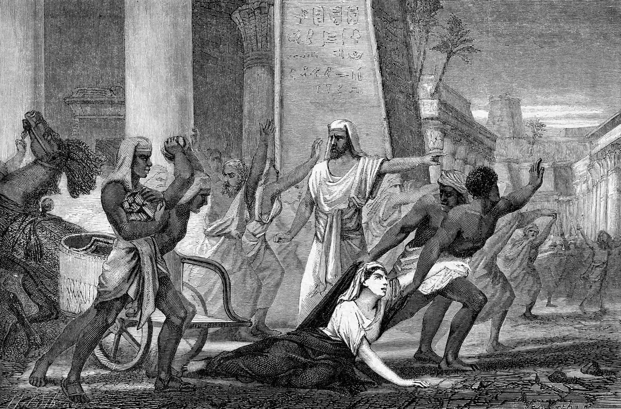قتل هيباتيا ، عالم الرياضيات والفيلسوف الأفلاطوني الجديد ، 415 منتصف القرن التاسع عشر بواسطة غير معروف