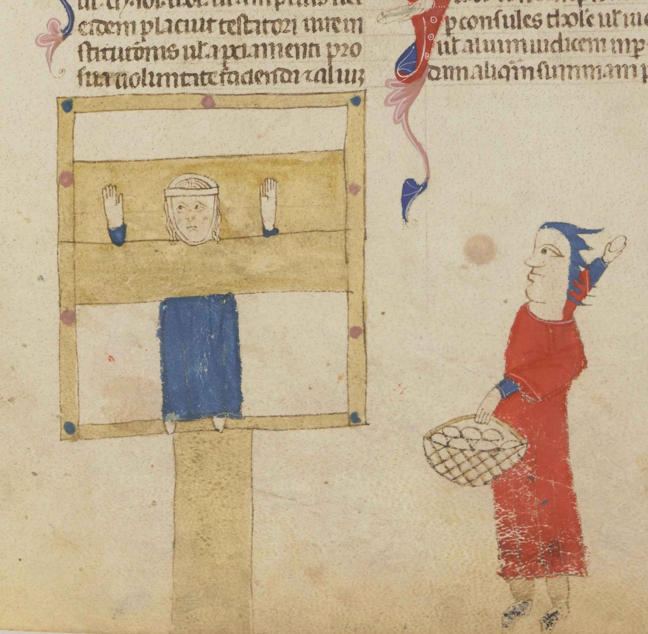 الحب. من Coutumes de Toulouse ، 1295-1297. بواسطة غير معروف