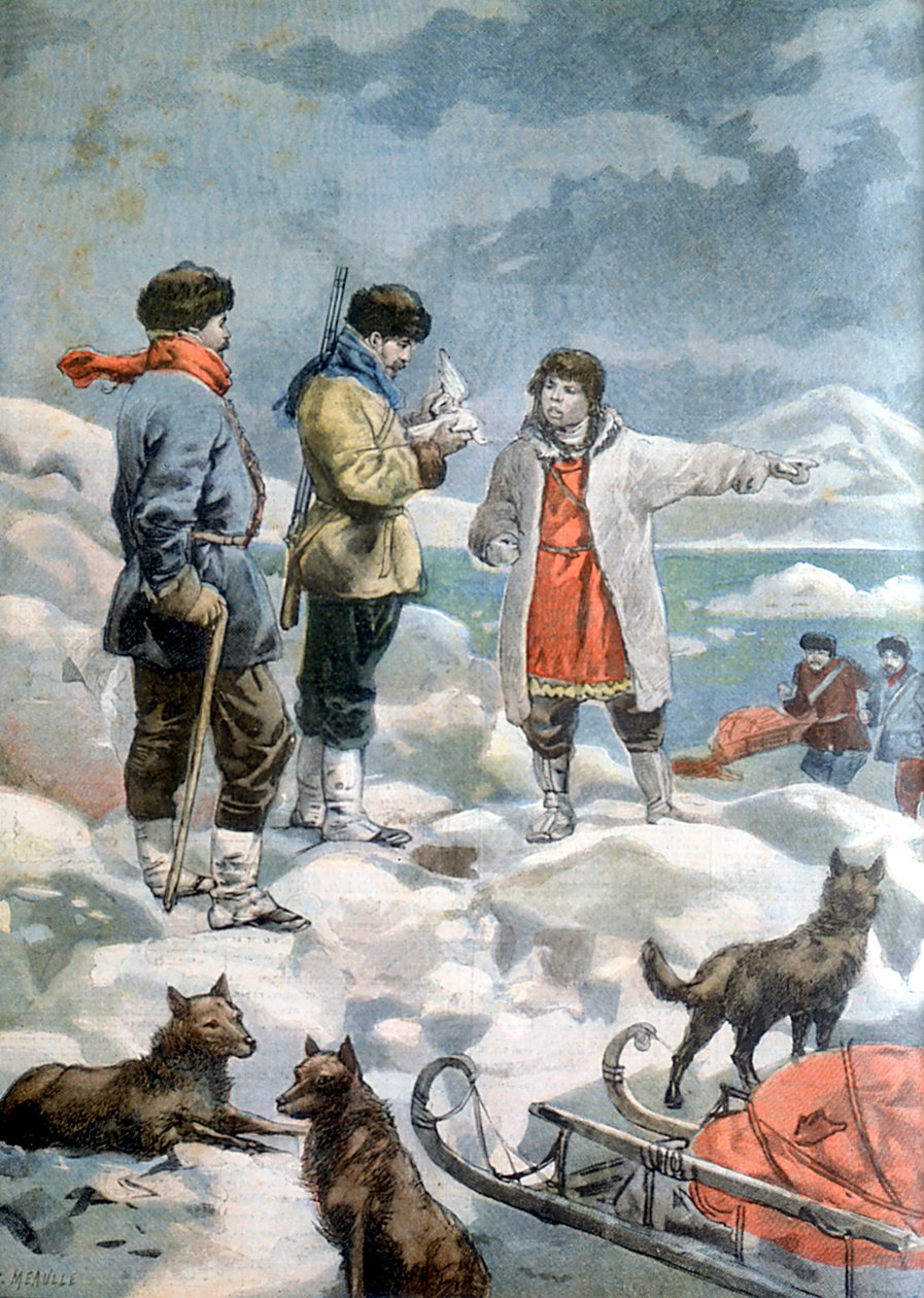 البحث عن بعثة أندريه عام 1897 إلى القطب الشمالي بواسطة غير معروف