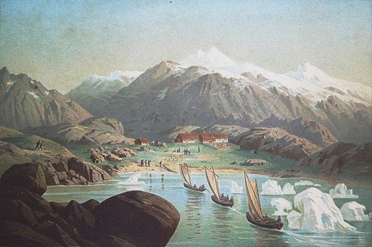 الحملة القطبية الشمالية الألمانية الثانية إلى القطب الشمالي وغرينلاند في عام 1869 بواسطة غير معروف
