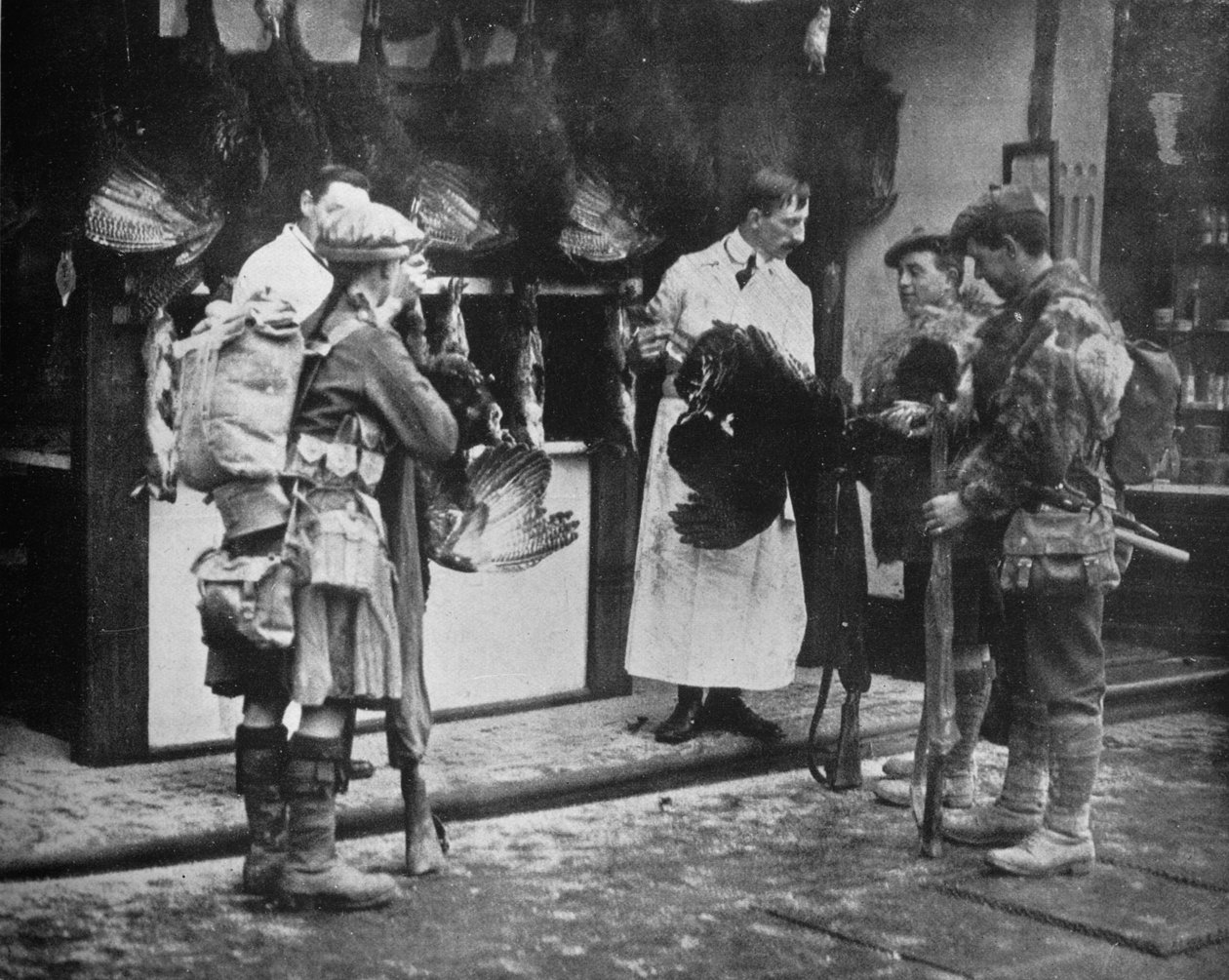الجنود كرجال عائلة ، 1915 بواسطة غير معروف