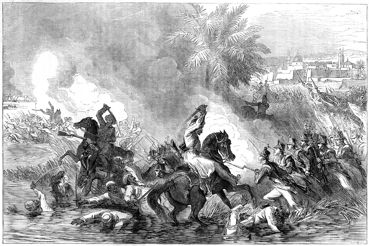طلعة حامية جلال آباد ، أفغانستان ، 1842 بواسطة غير معروف