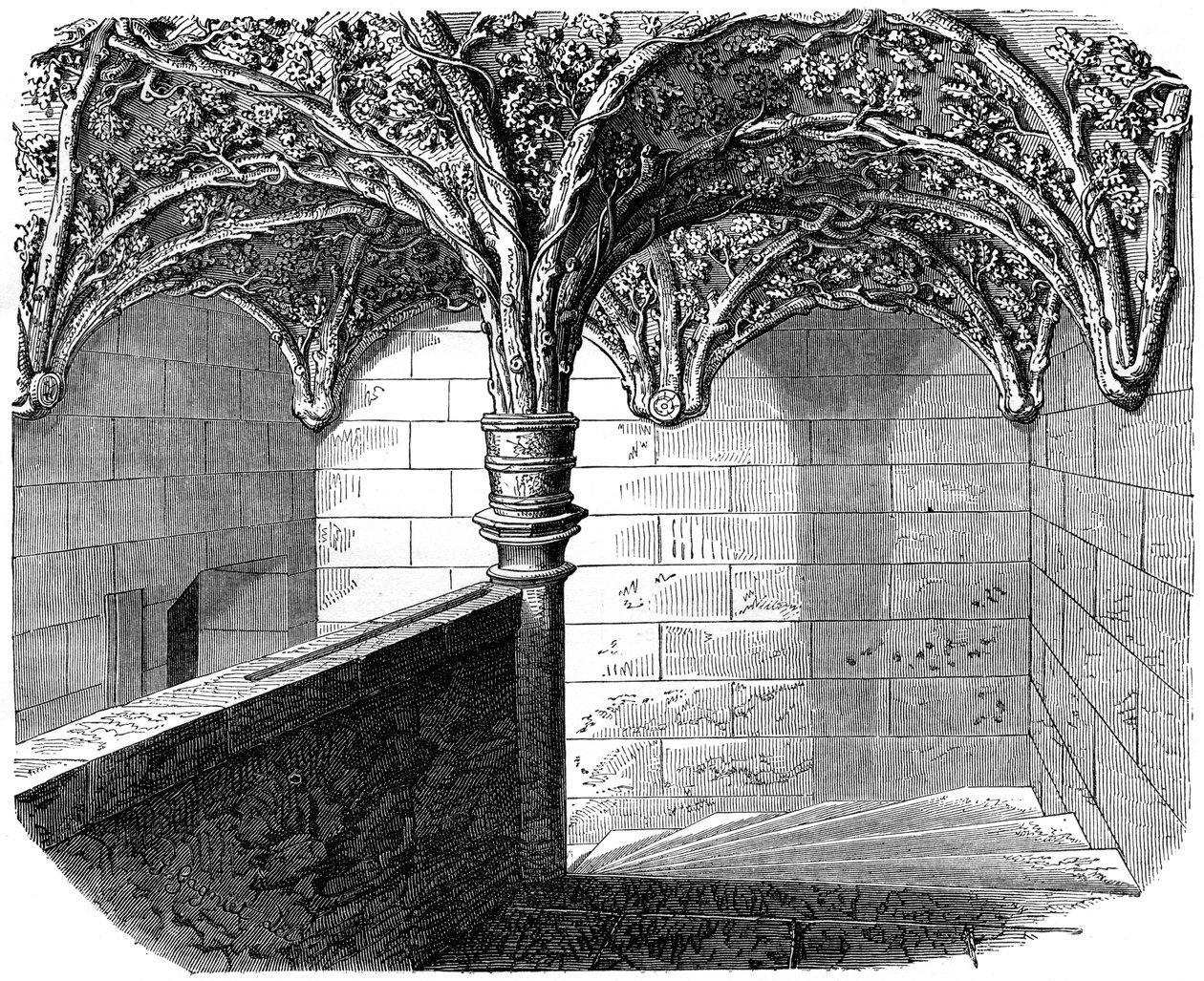 درج فندق دي بورغون ، باريس ، 1882-1884 بواسطة غير معروف