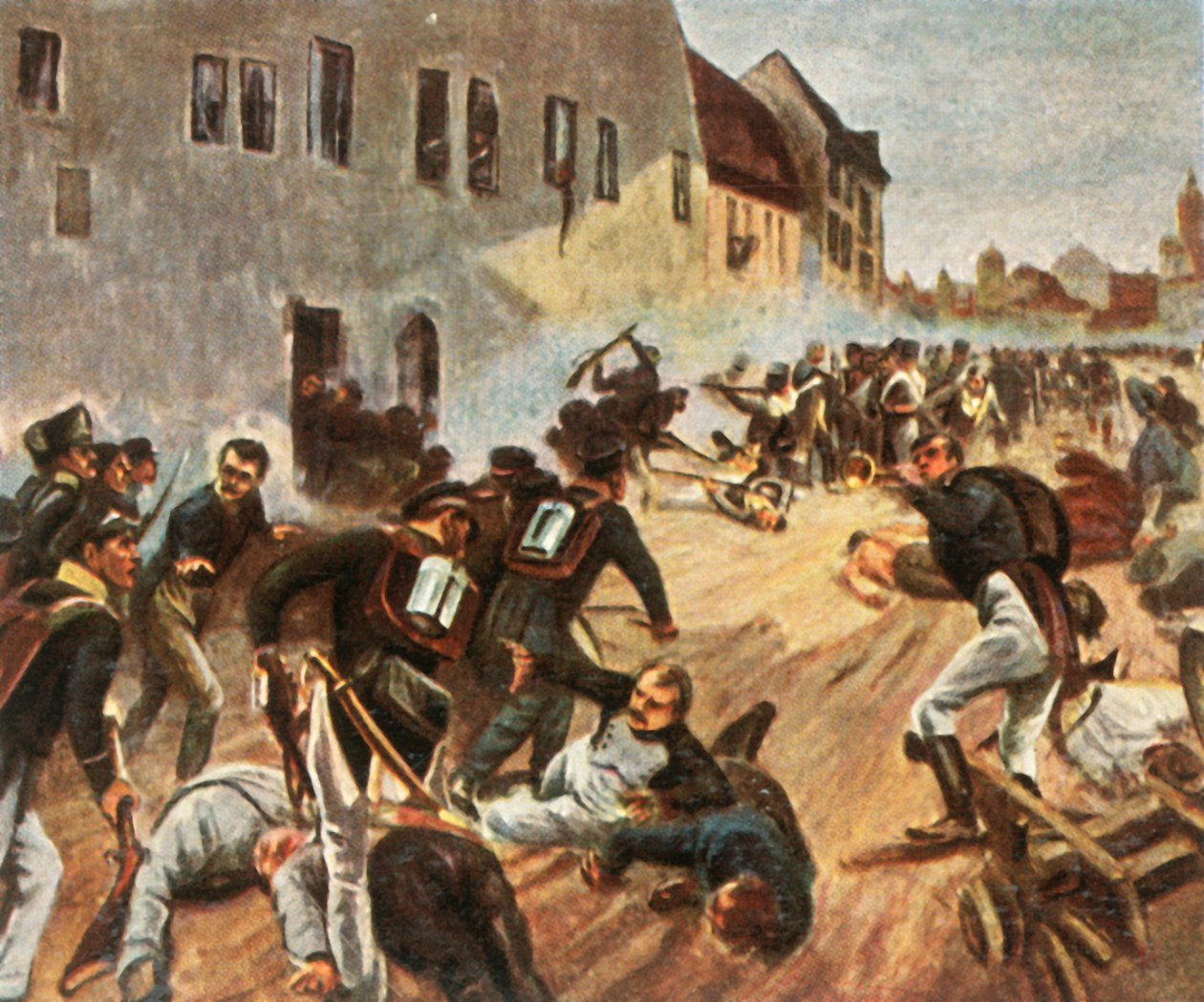اقتحام بوابة غريما ، 19 أكتوبر 1813 ، 1936. بواسطة غير معروف