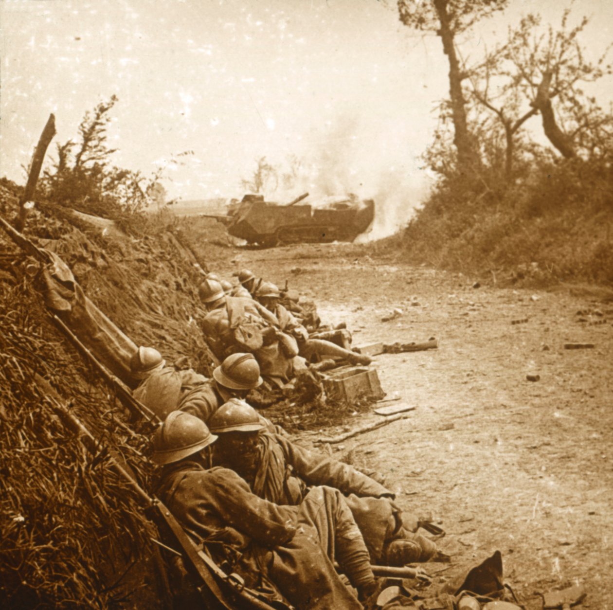 الاستيلاء على Courcelles ، شمال فرنسا ، يونيو 1918 بواسطة غير معروف