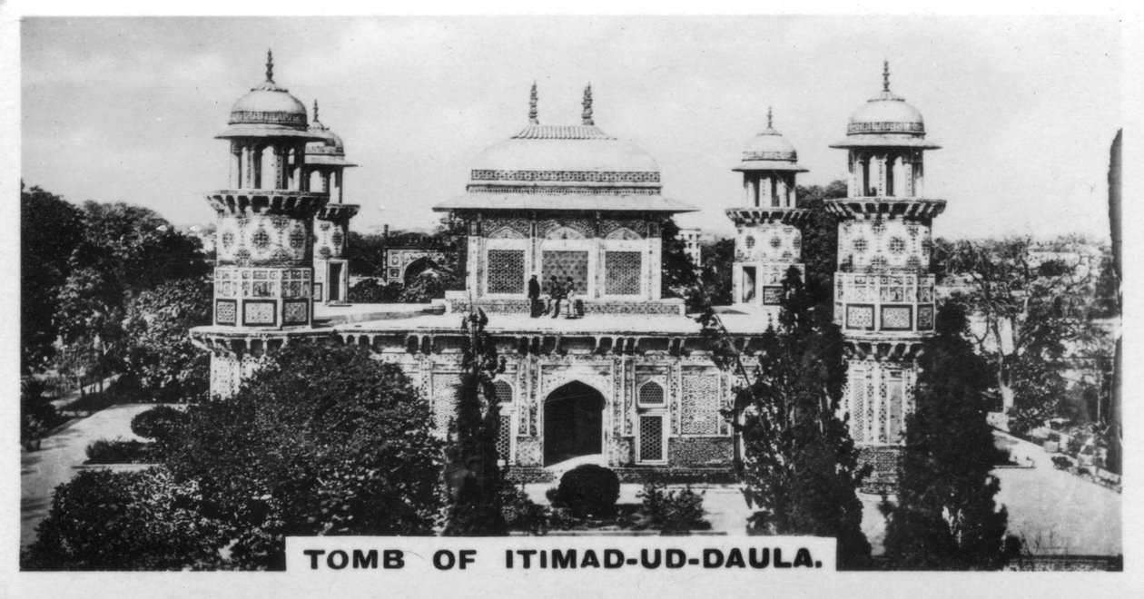 قبر Itimad-Ud-Daula ، أغرا ، الهند ، c1925 بواسطة غير معروف