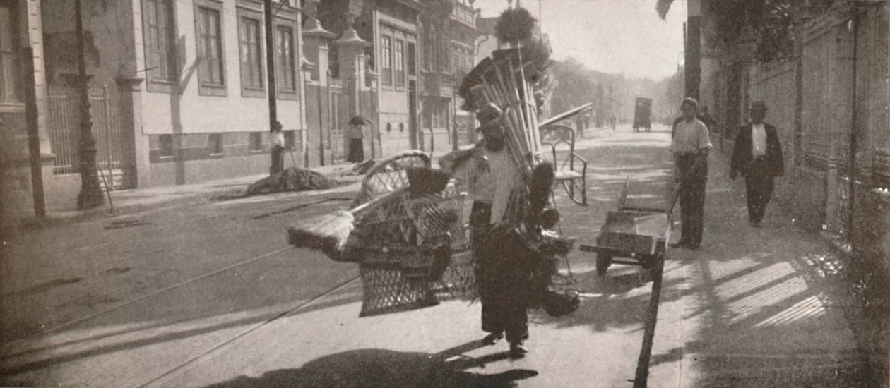 بائع الخوص ، 1914 بواسطة غير معروف