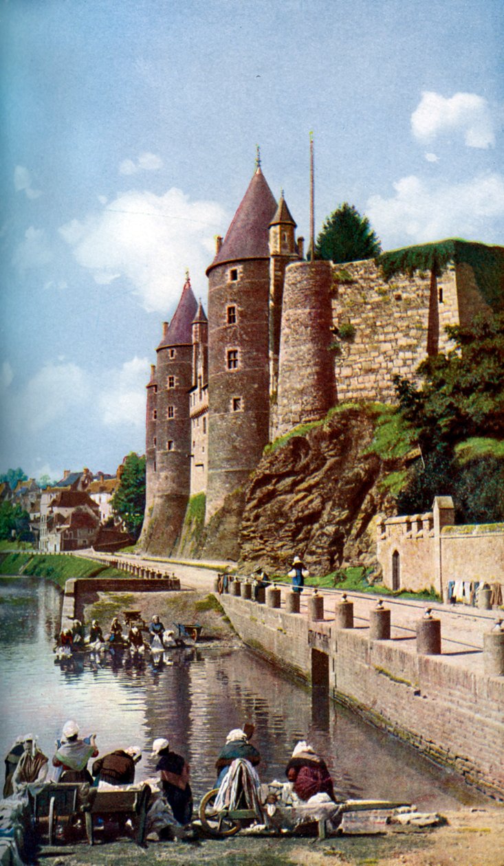 نساء جوسلين يغسلن ملابسهن ، بريتاني ، فرنسا ، c1924 بواسطة غير معروف