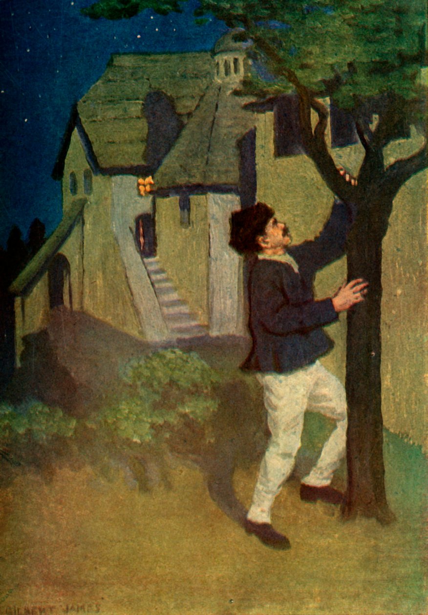"الشاب يهز شجرة ثلاث مرات" ، 1917. بواسطة غير معروف
