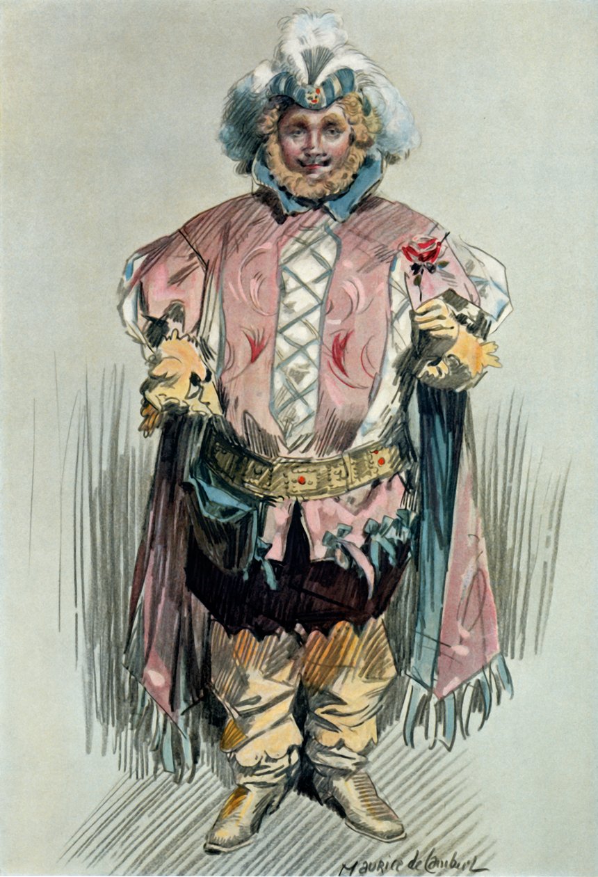 مسرح دي لا بورت سان مارتين - فالستاف - فالستاف. - م. كليرجت ، 1904. بواسطة غير معروف