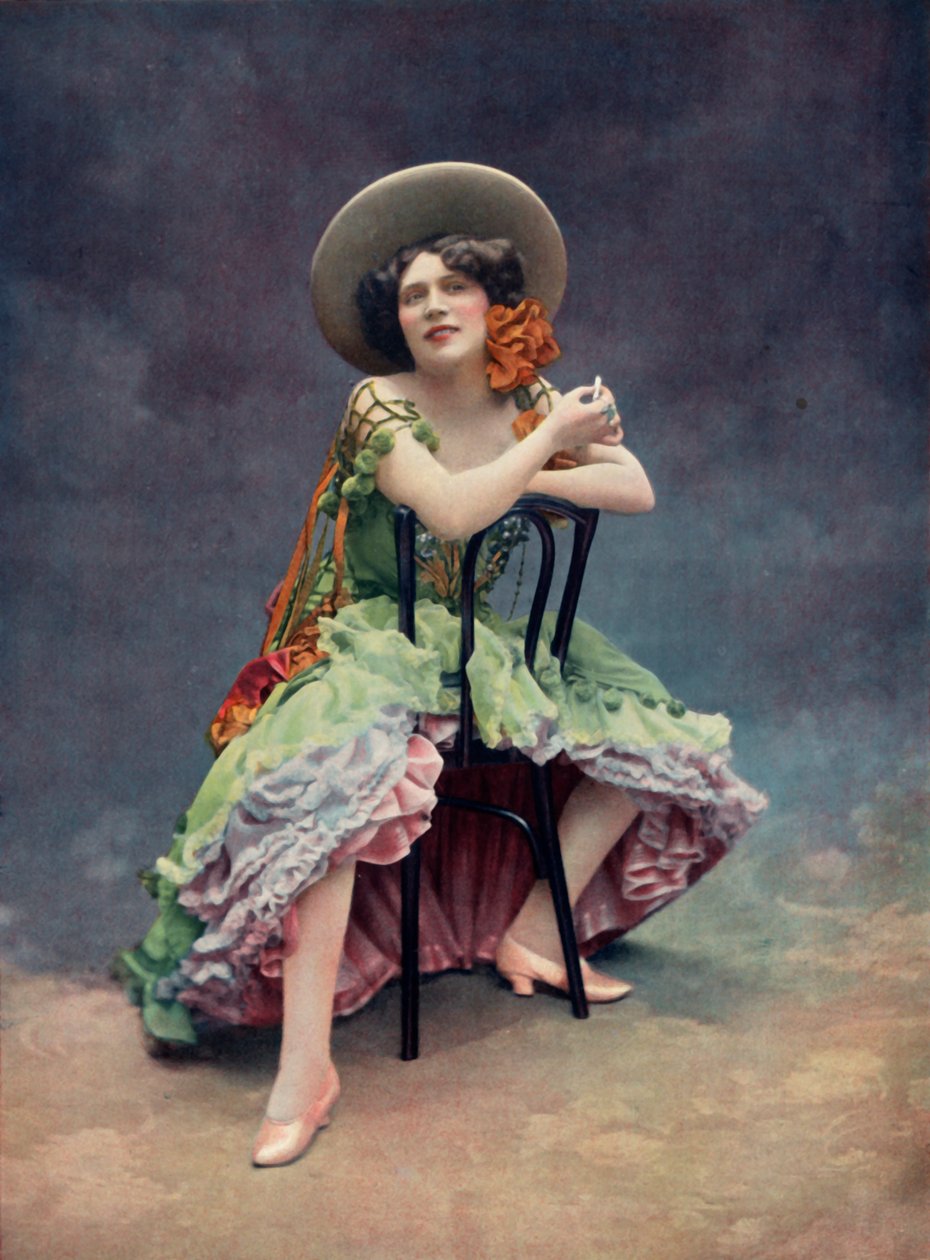 مسرح دي فاريتيس. - باريس أو فاريتيس - أوتيرو - الآنسة ليز بيرتي 1904. بواسطة غير معروف