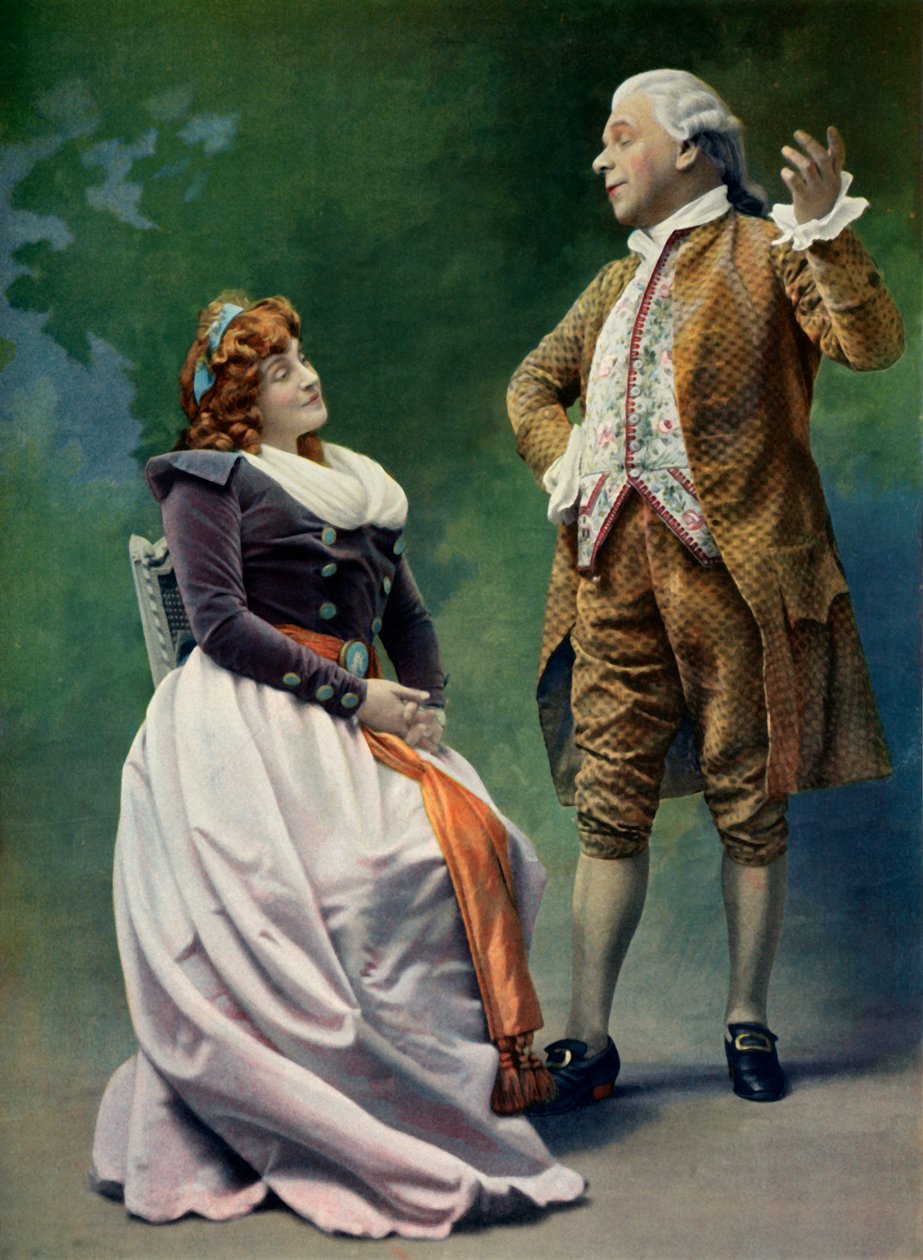 المسرح البلدي De La Gaite - La Montansier - السيدة Rejane. سان فار: M. Coquelin Aine ، 1904. بواسطة غير معروف