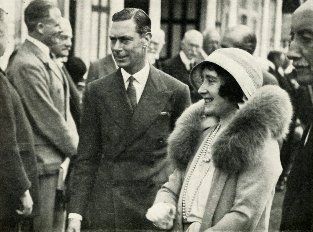 أصحاب الجلالة في المعرض الزراعي الملكي ، ساوثهامبتون ، 1932 ، 1937. بواسطة غير معروف
