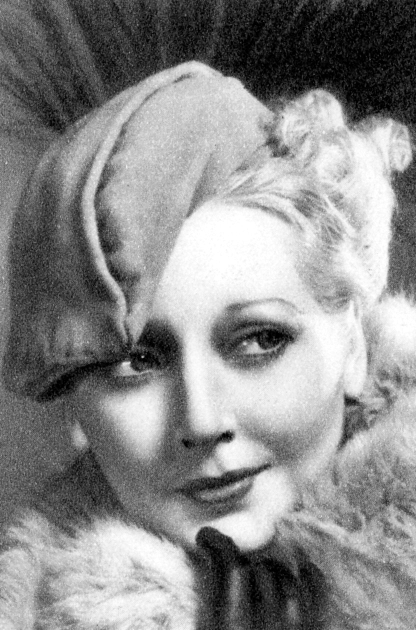 ثيلما تود ، الممثلة الأمريكية ، 1934-1935 بواسطة غير معروف