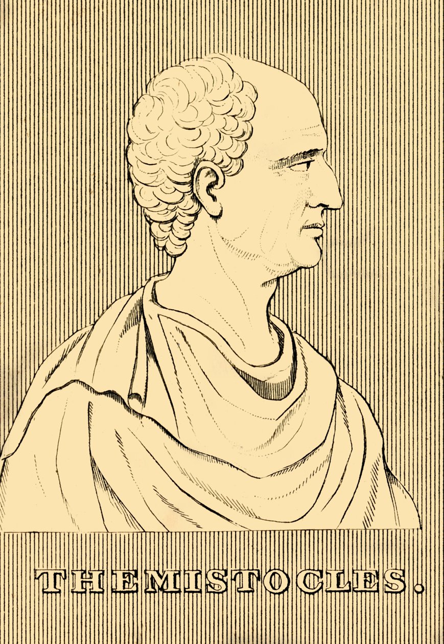 Themistocles ، ج 524-459 قبل الميلاد ، 1830. بواسطة غير معروف