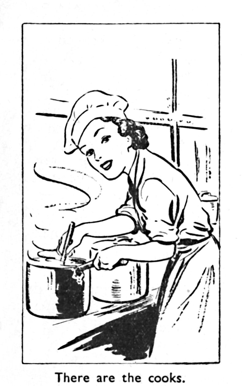 هناك الطهاة ، 1940 بواسطة غير معروف