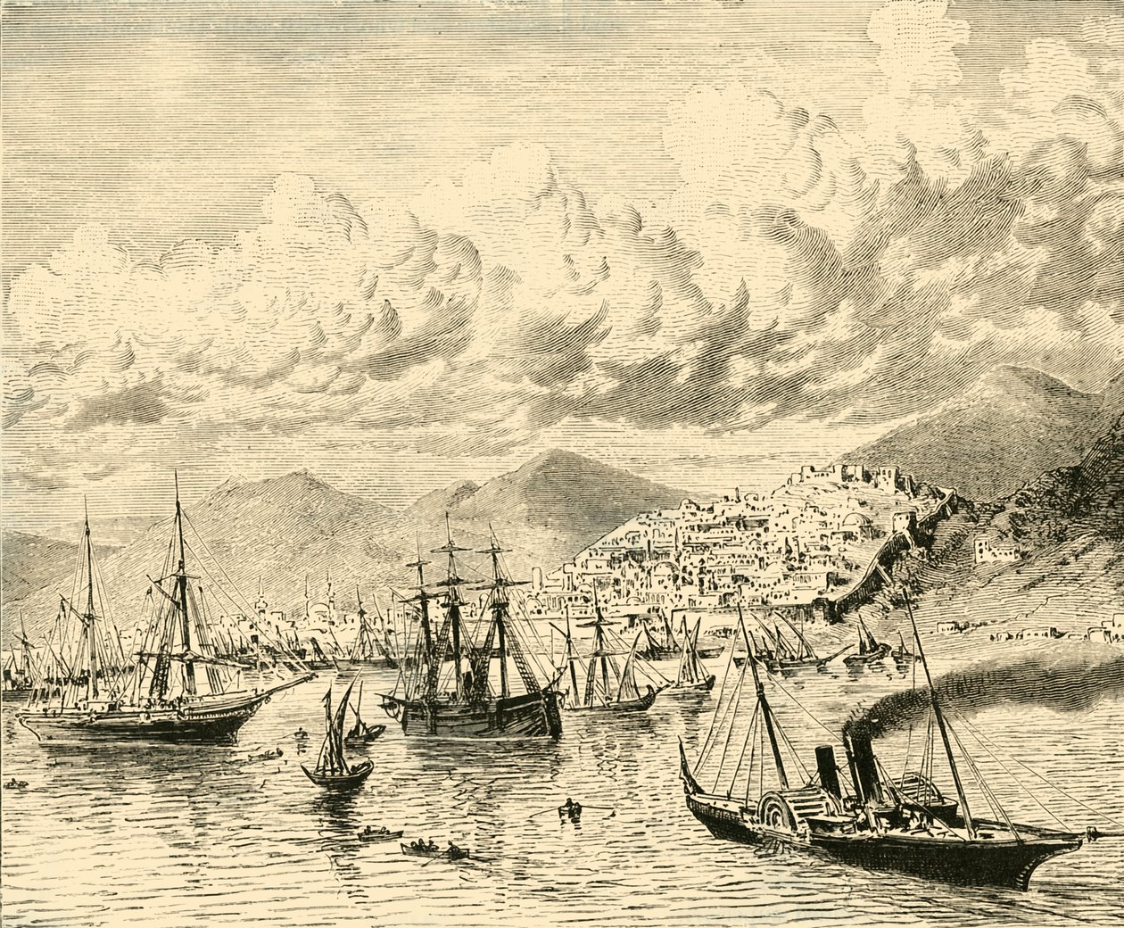 ثيسالونيكي ، 1890. بواسطة غير معروف