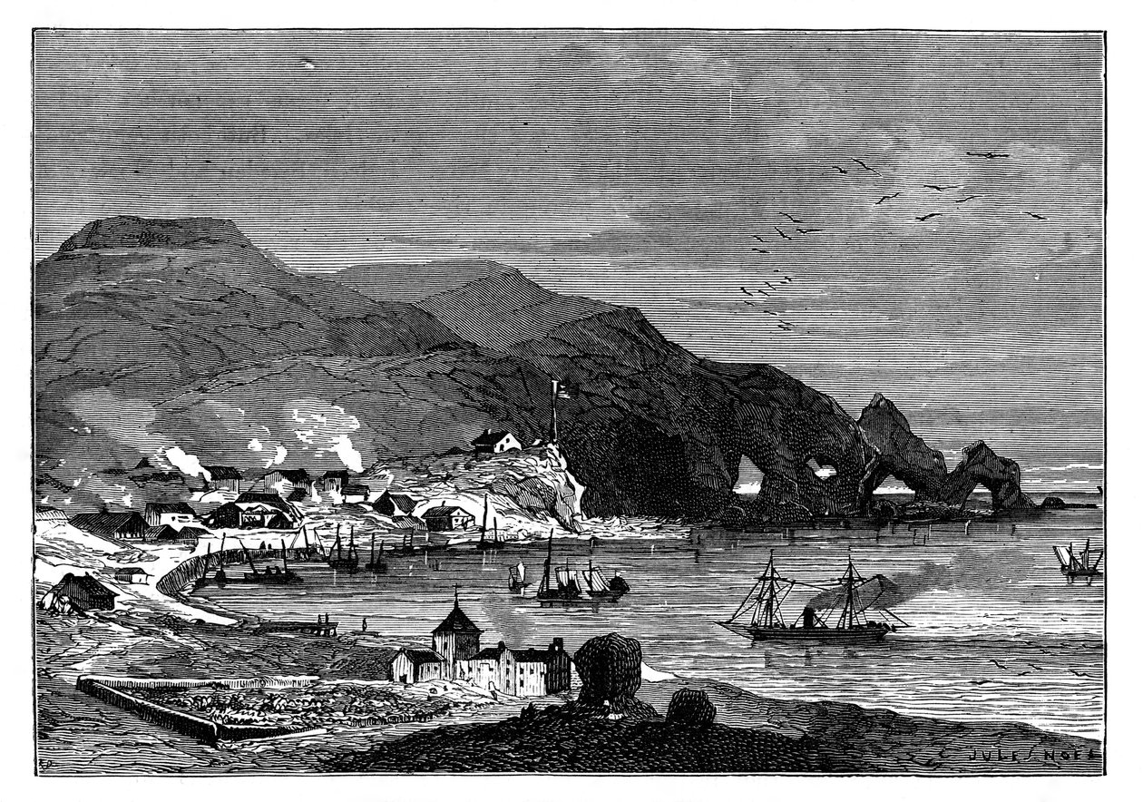 Thorshavn ، عاصمة جزر فارو ، c1890 بواسطة غير معروف