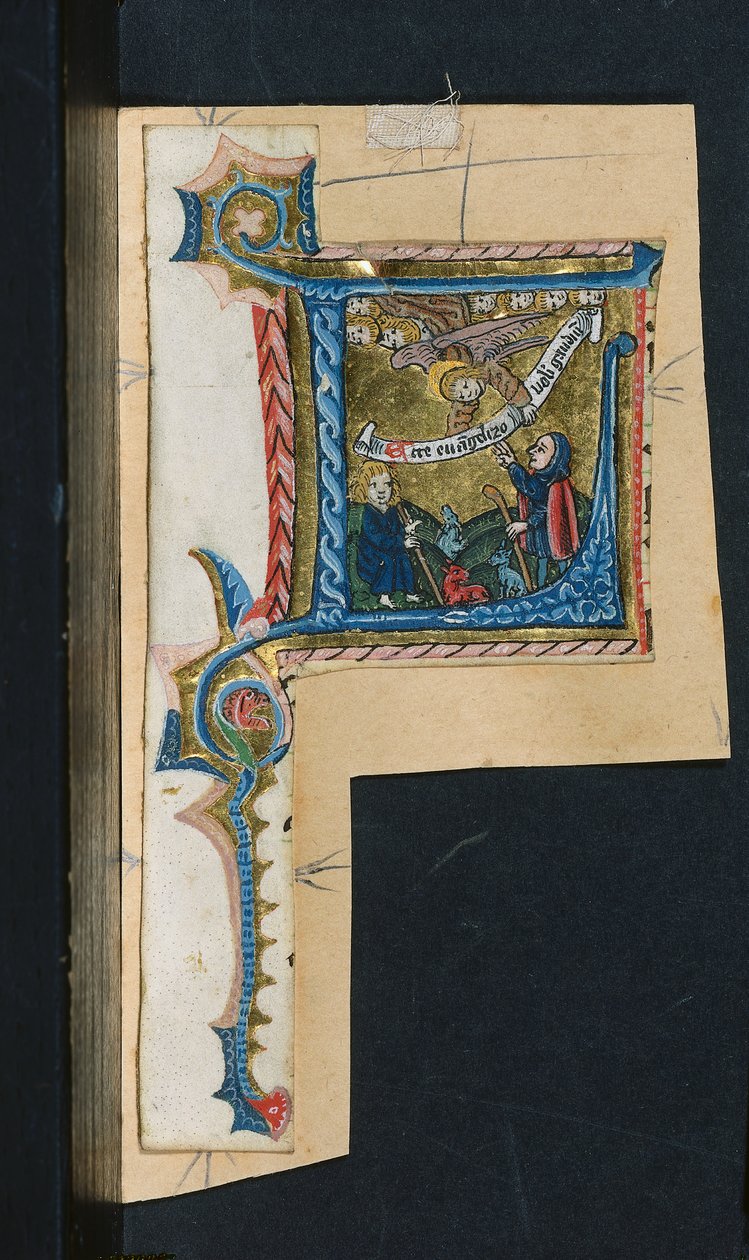 ثلاثة قصاصات من قداس ، ج. 1470-1500. بواسطة غير معروف