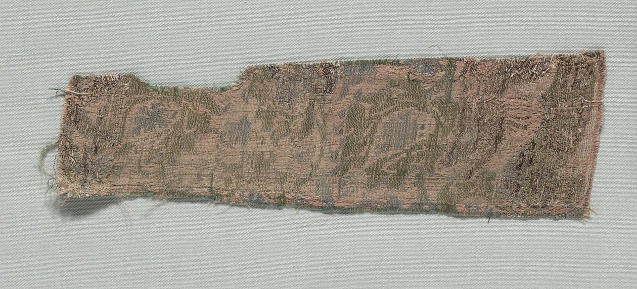ثلاثة أجزاء من الحرير القوطي الإيطالي ، 1350-1399. بواسطة غير معروف