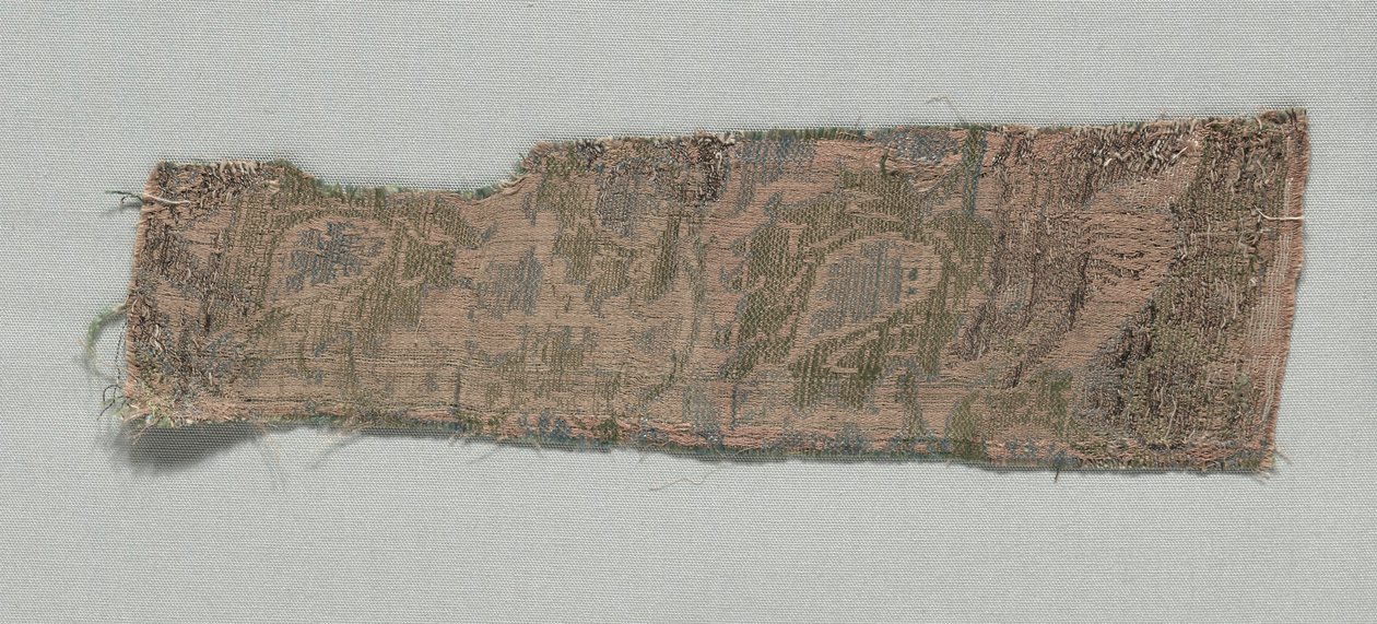 ثلاثة أجزاء من الحرير القوطي الإيطالي ، 1350-1399. بواسطة غير معروف