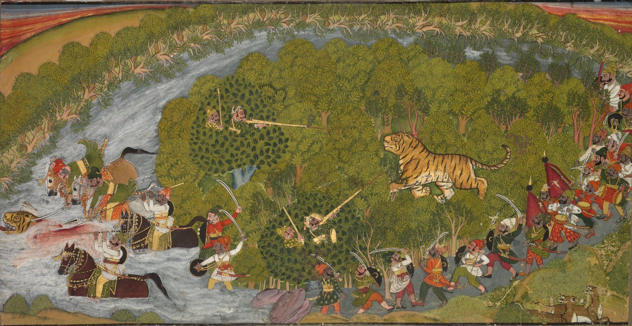 تايجر هانت ، ج. 1800. بواسطة غير معروف