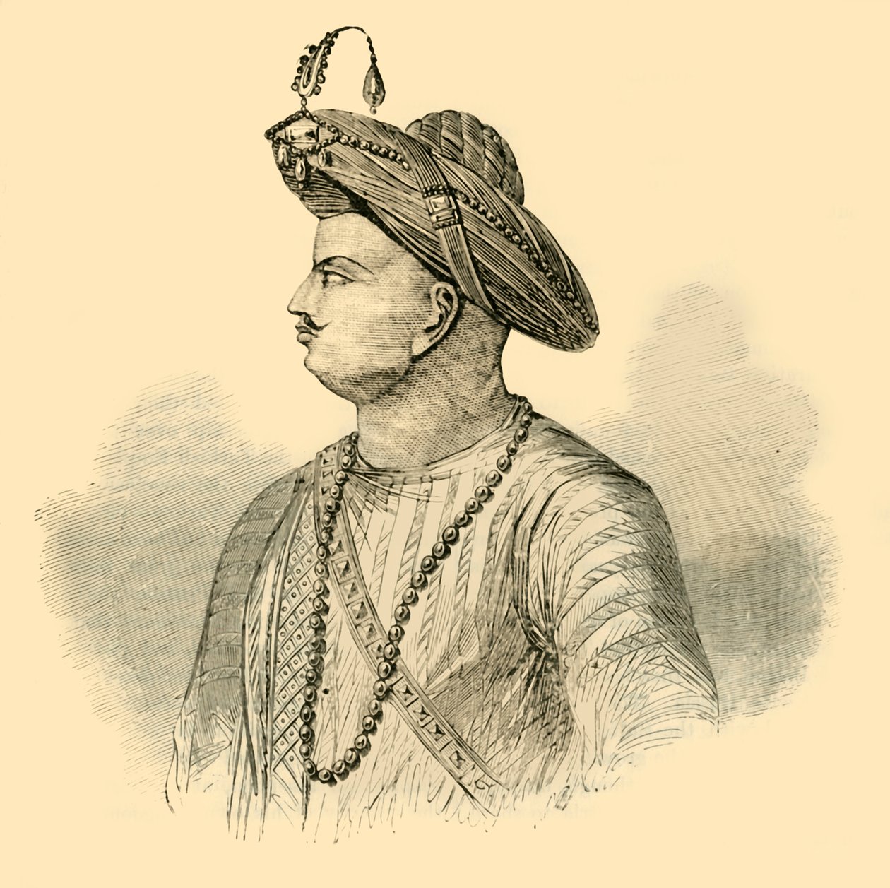 تيبو سي ، c1790 ، 1890. بواسطة غير معروف
