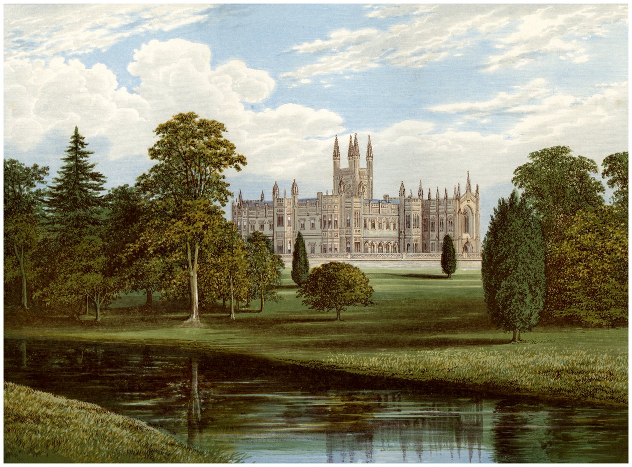 Toddington Park، Gloucestershire، home of Lord Sudeley، c1880 بواسطة غير معروف
