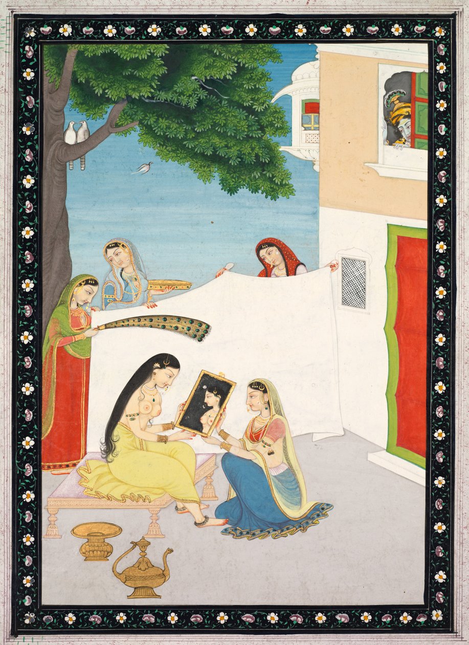 تواليت رادها ، ج. 1810-1820. بواسطة غير معروف