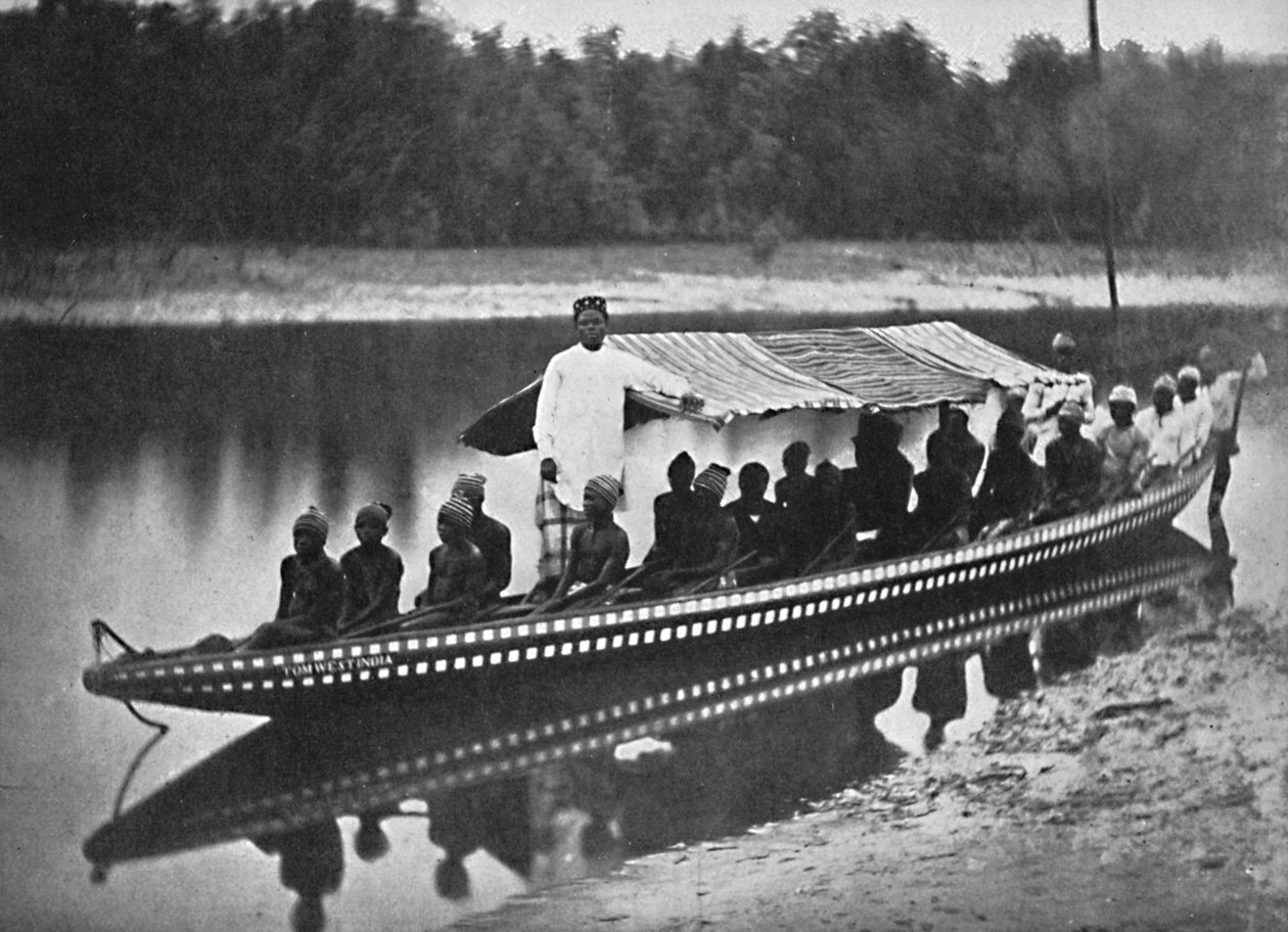 زورق توم ويست إندياس ، نيو كالابار ، جنوب نيجيريا ، 1912 بواسطة غير معروف