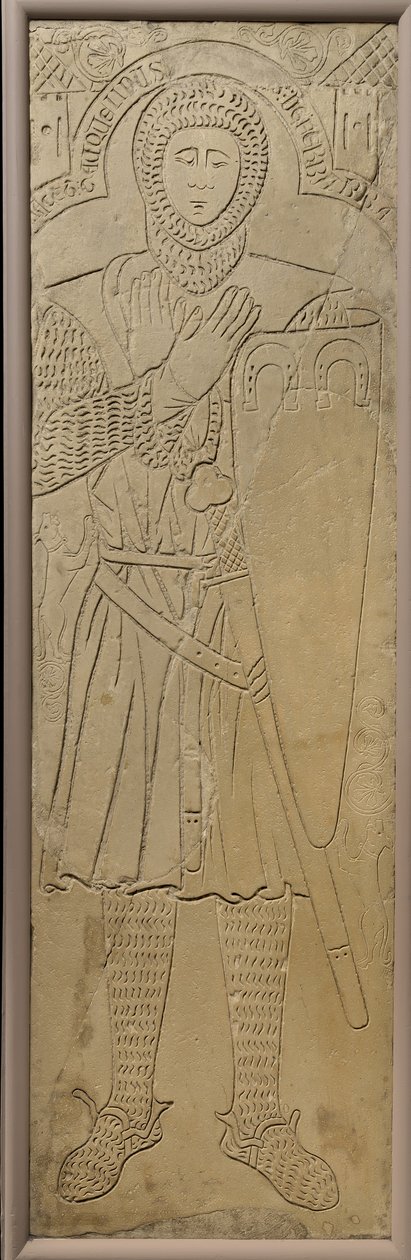 تمثال قبر جاكلين دي فيريير ، كاليفورنيا. 1275-1300. بواسطة غير معروف