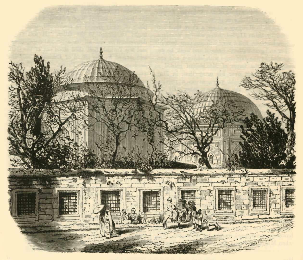 قبر سليمان العظيم وروكسولانا ، القسطنطينية ، 1890. بواسطة غير معروف