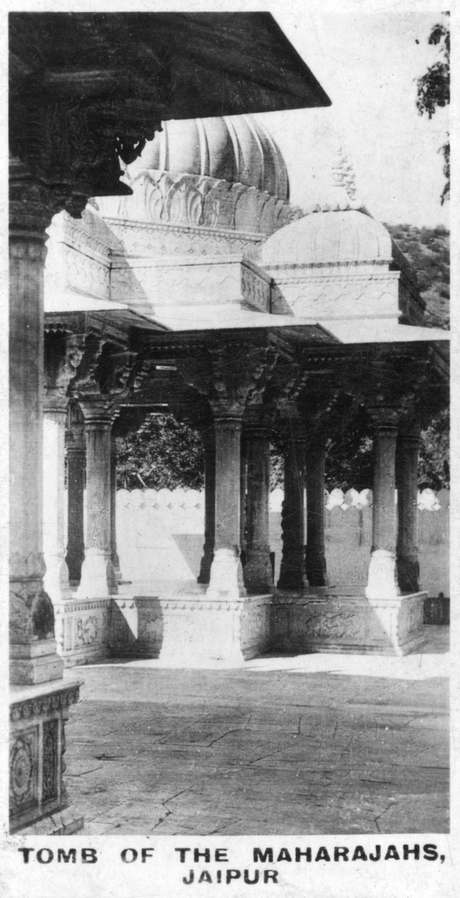 قبر المهراجا ، جايبور ، راجستان ، الهند ، c1925 بواسطة غير معروف