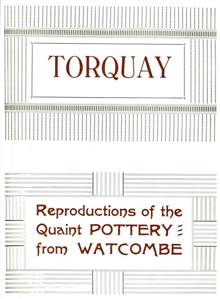 Torquay - نسخ الفخار الغريب من Watcombe ، 1919 بواسطة غير معروف