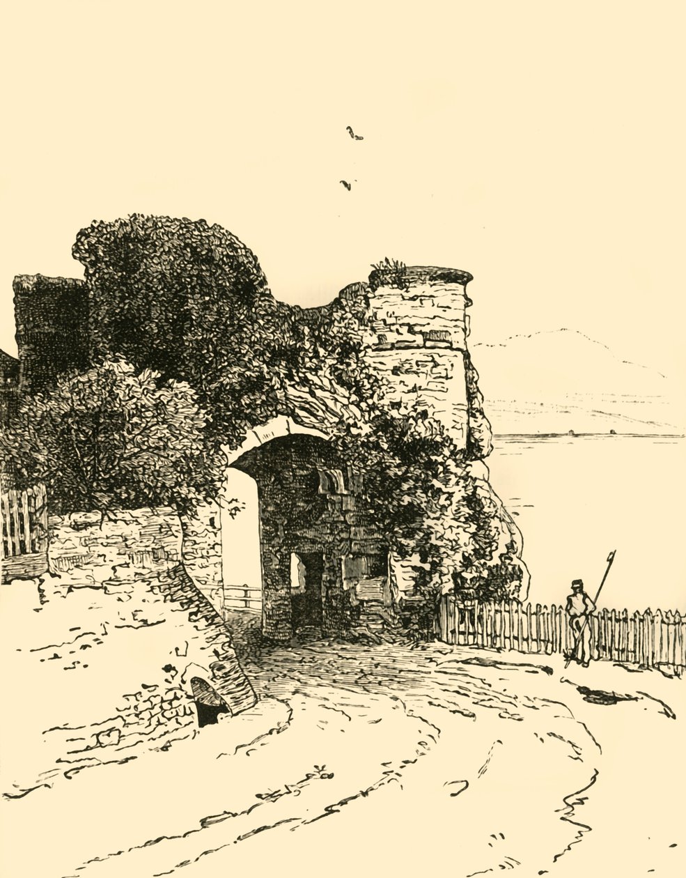 تاون جيت ، وينشلسي ، 1898. بواسطة غير معروف